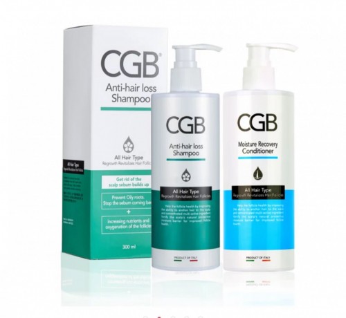 CGB Moisture recovery conditioner & Anti hair loss shampoo 活髮洗髮露X1 & 水分恢復護髮素X1( Original price $ 460)