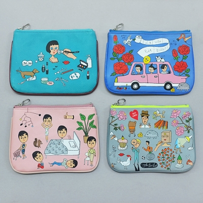 Ooh Là Là! 大熱 Mini Pouch 4 共3款 Size:18X13.5cm<8折中>