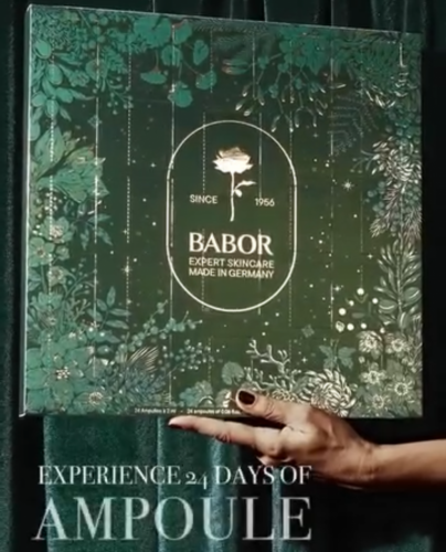 Babor 限量24天安瓶精華倒數月曆（1盒24支）