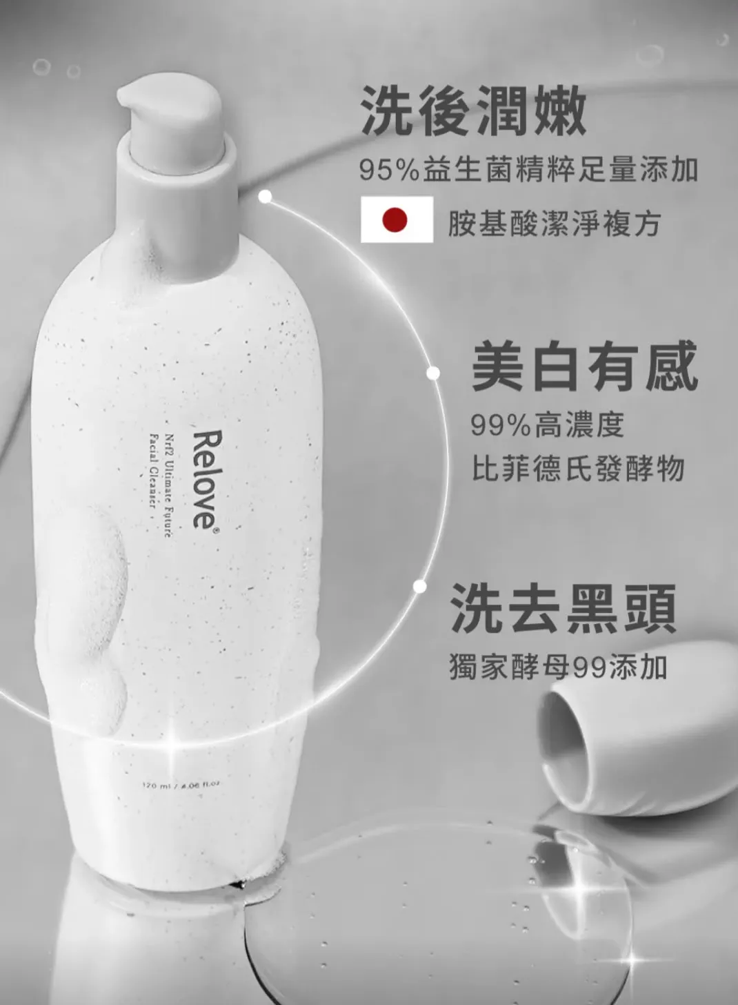 Relove 全酵肌泌潔顏露 120ml