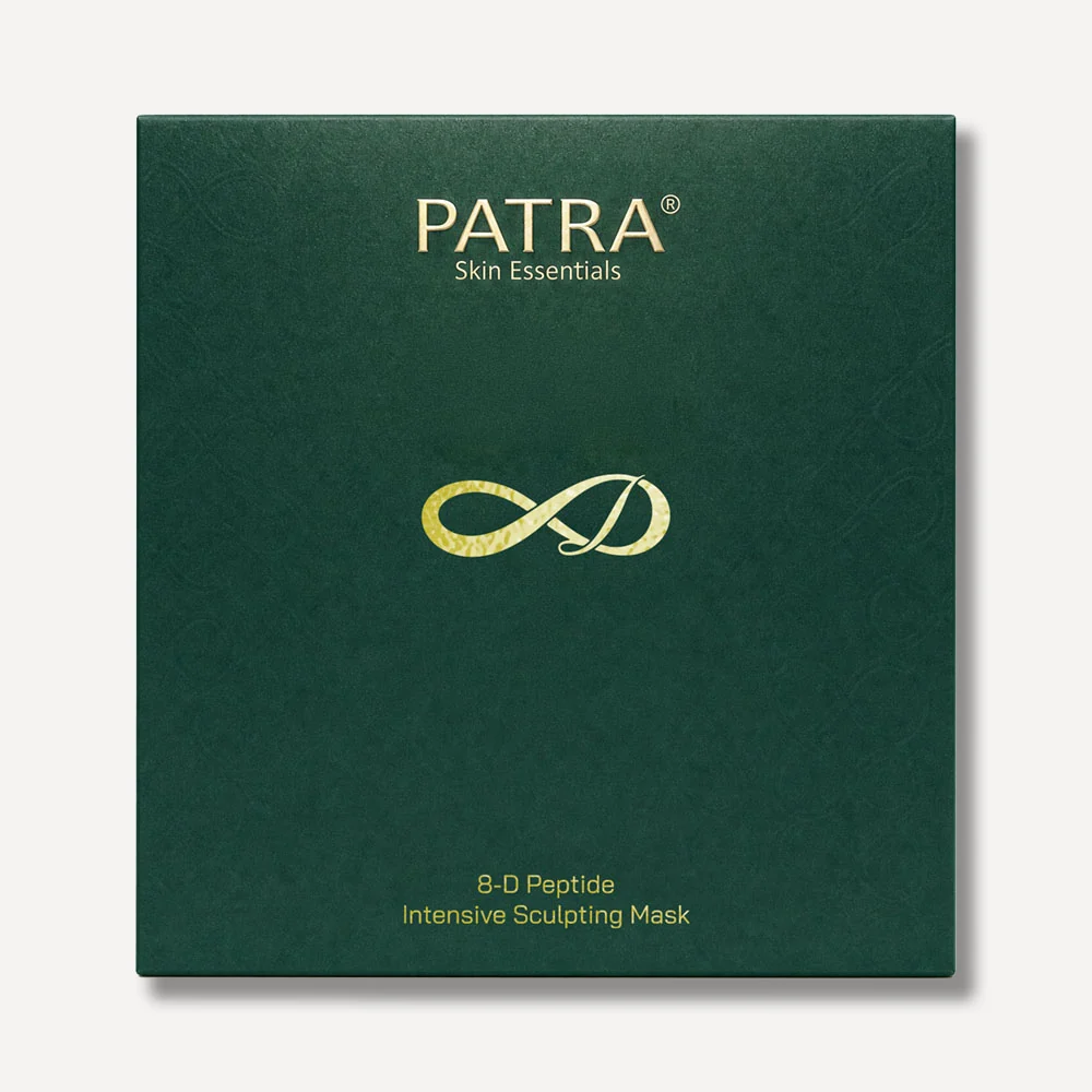 PATRA® 8-D 類肉毒肽‧密集塑顏面膜 8-D Peptide Intensive Sculpting Mask 30ml (1盒10塊）